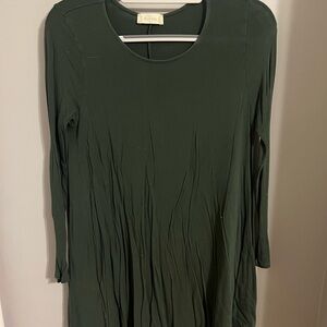 Alter’d State Forest Green Long Sleeve Dress